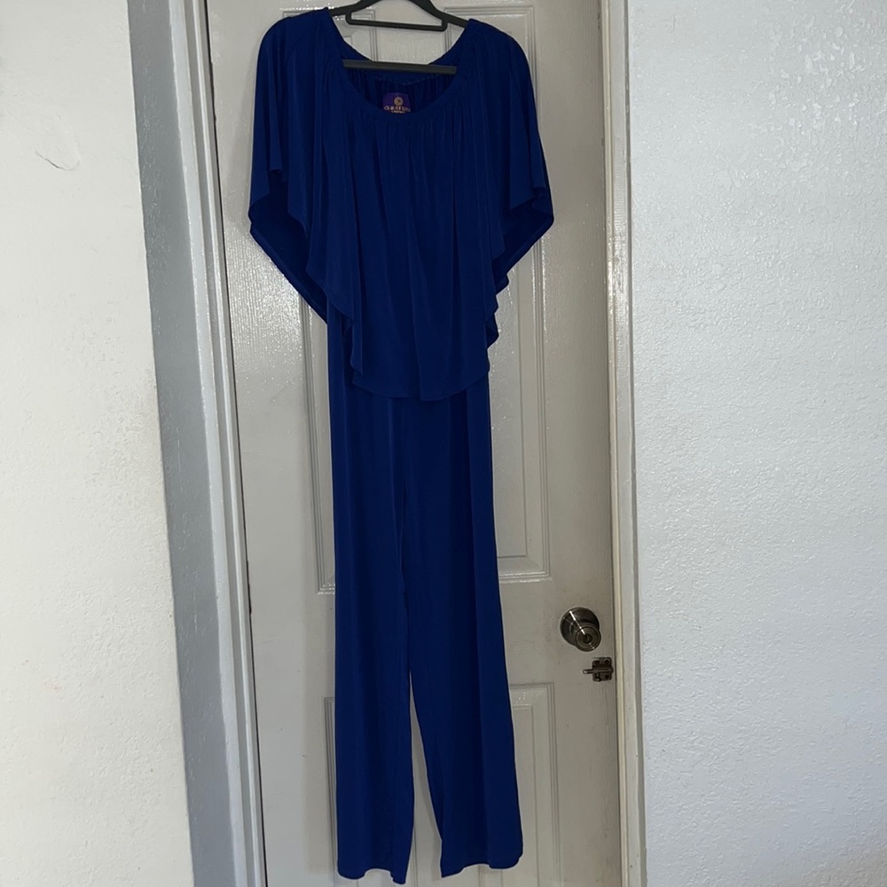 Brand new without tags Curtations one piece size XS royal blue.